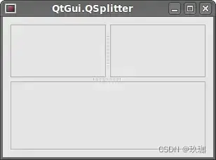 QtGui.QSplitter widget