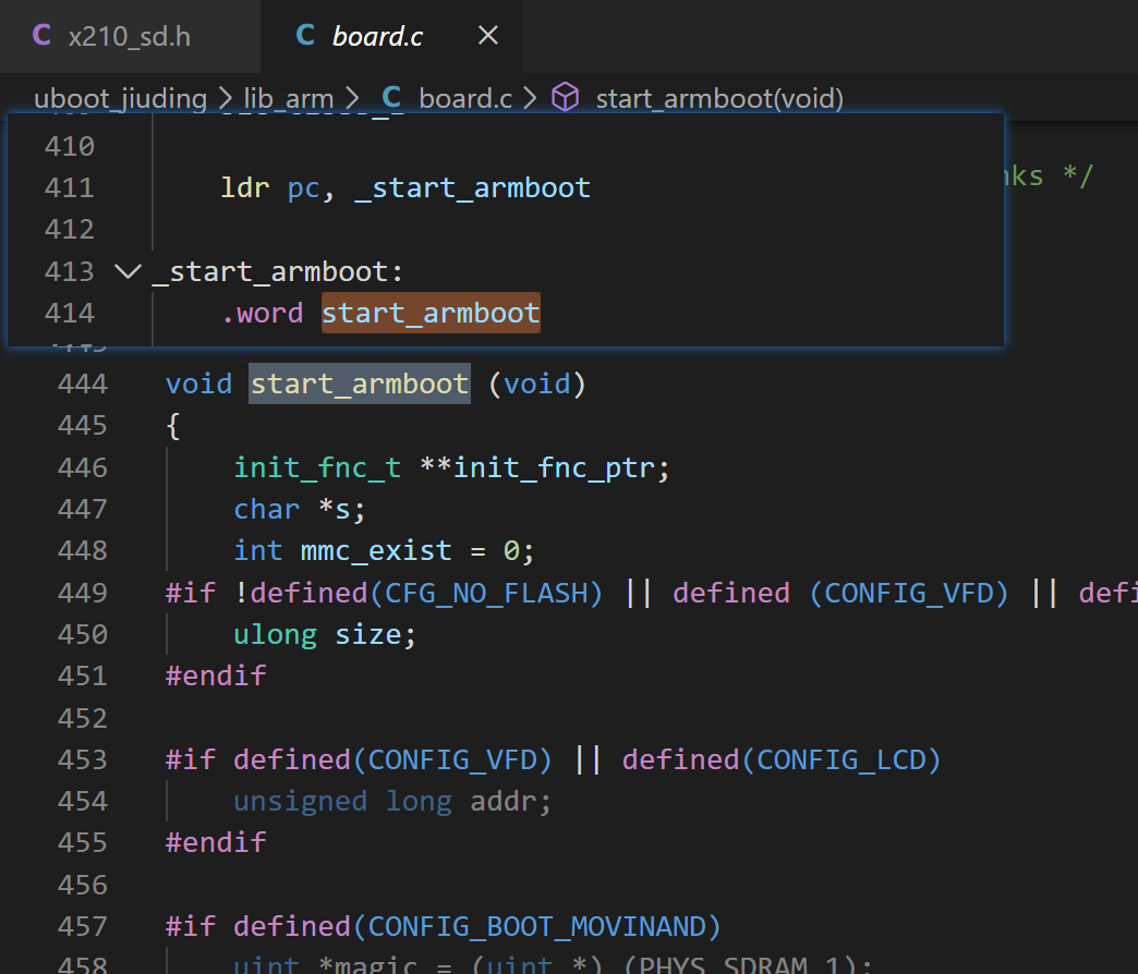 ARM uboot源码分析3-启动第一阶段