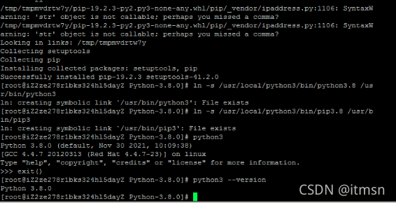 python教程74--Linux安装python3.8_pyhton 3.8 linux-CSDN博客