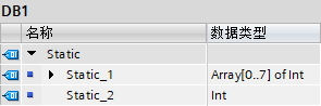 图9 DB1的定义