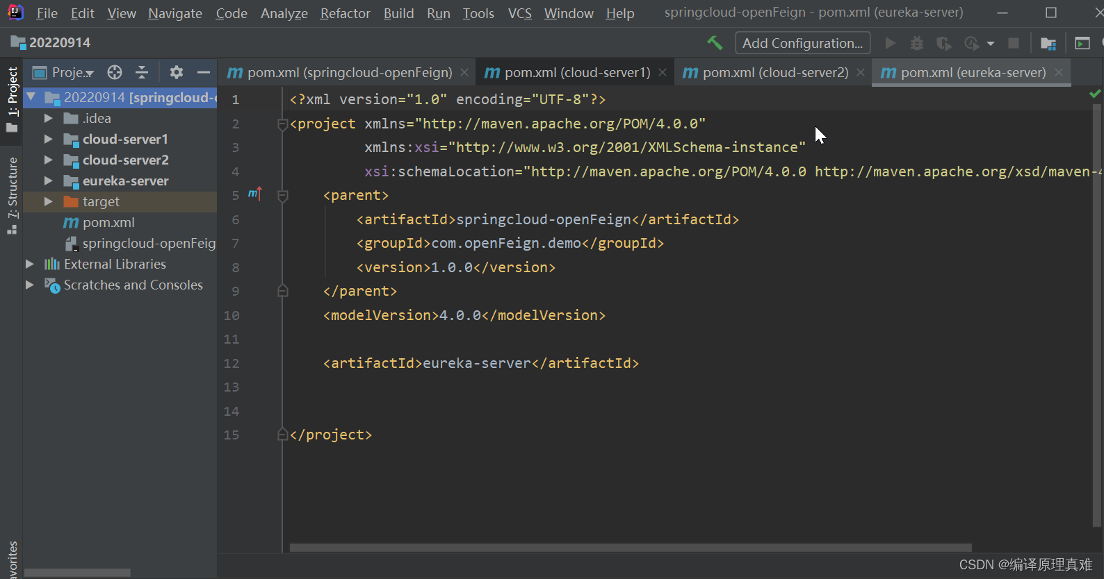 spring cloud使用openFeign调用服务_springcloudstarteropenfeignCSDN博客