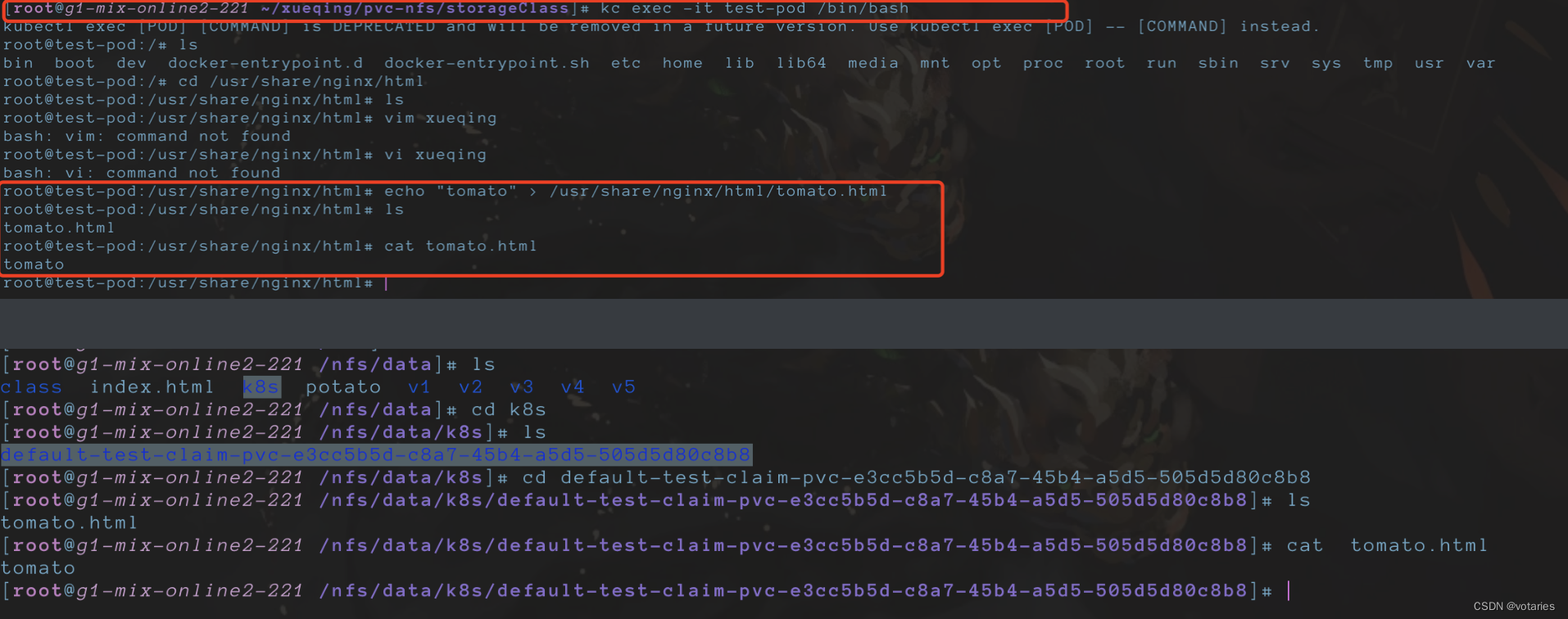 K8S存储总结持久化存储解决方案（以NFS为例）