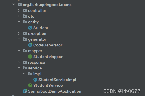 【springboot 从入门到开发】6.2 集成MyBatis-Plus