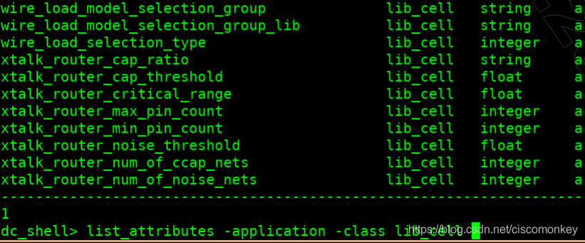 TCL with SNPS get_attributes&get_lib_attribute&list_attributs&report ...