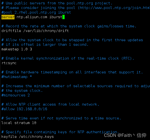 RHCE之at和crontab命令详解及chrony部署_liunx crontab 每天9点CSDN博客