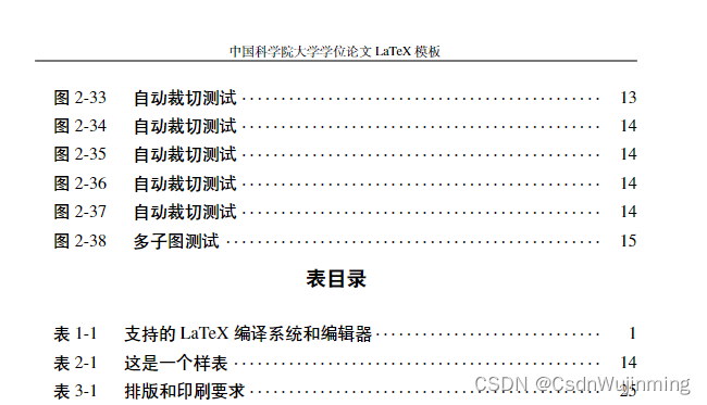 国科大论文latex模板中可能的注意事项