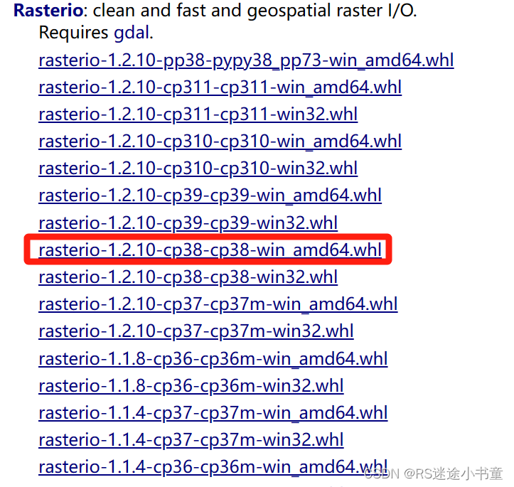 【Python&RS】Rasterio库安装+基础函数使用教程