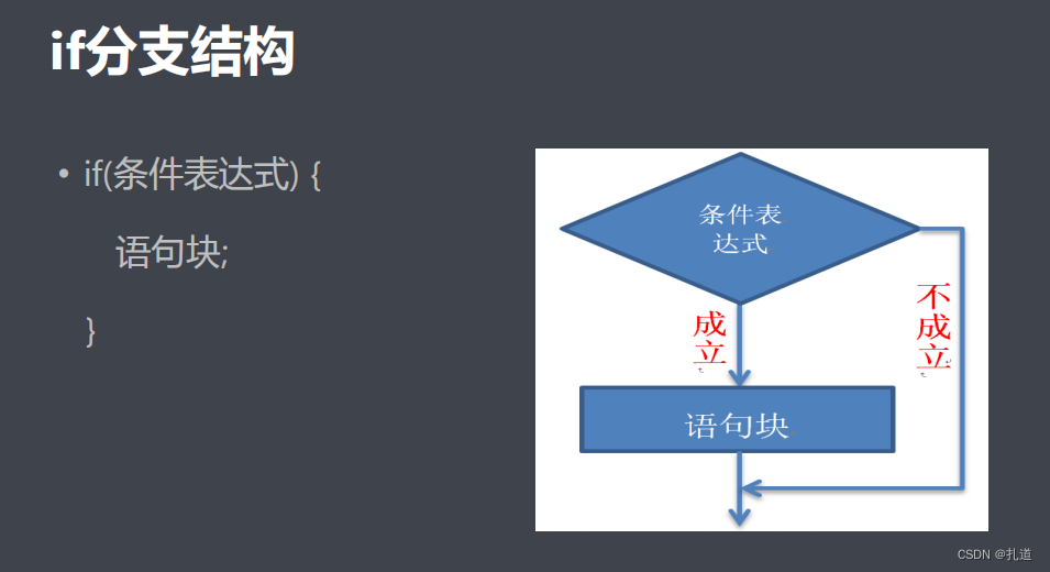 if分支结构