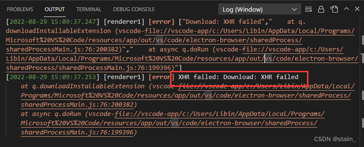 vscode插件安装失败,XHR failed: Download: XHR failed-CSDN博客