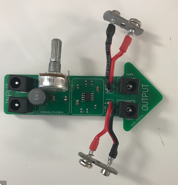 ▲ 图2.3.7 焊接好的电路板