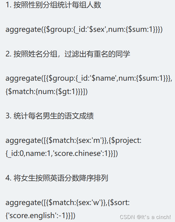 redis 和mongodb基础操作练习