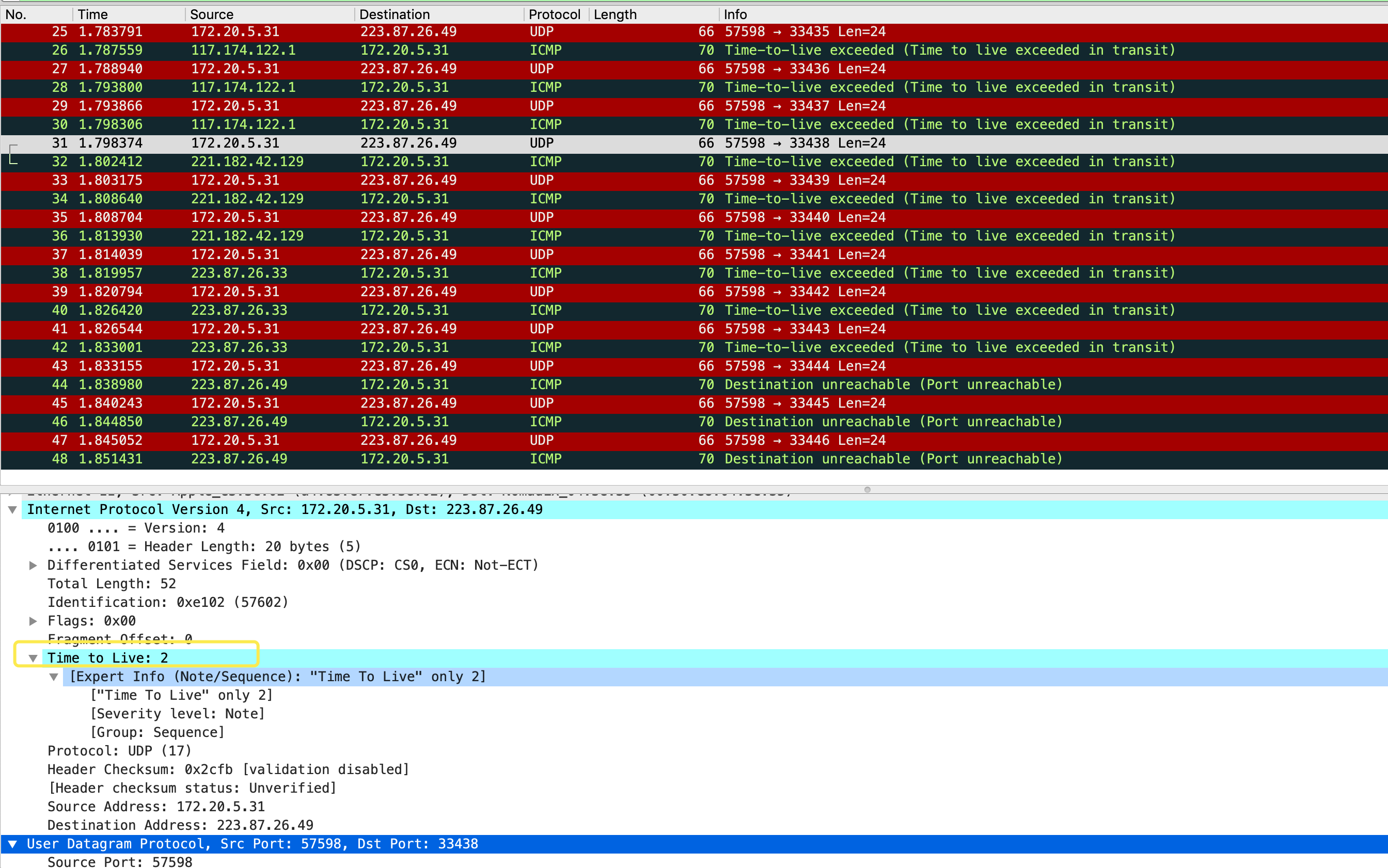 wireshark-tracerouter-csdn