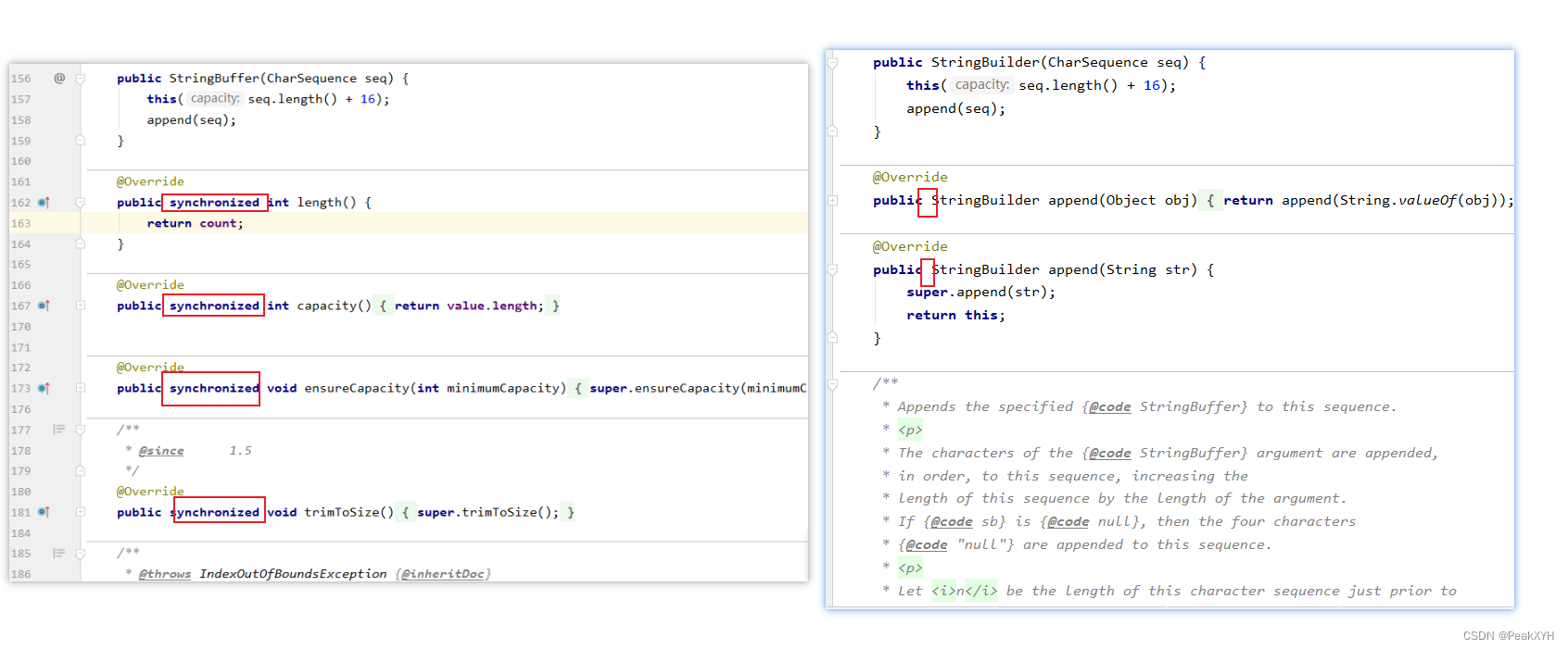 String、StringBuffer、StringBuilder三者的区别、扩容机制等源码解析（详解）_stringbuilder