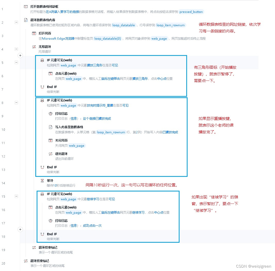 用影刀让“学习公社”自动学习