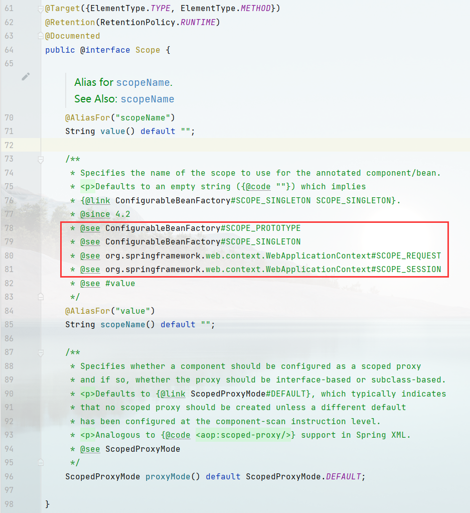Spring annotation driver development Articles 5 and 6 - Use the @Scope ...