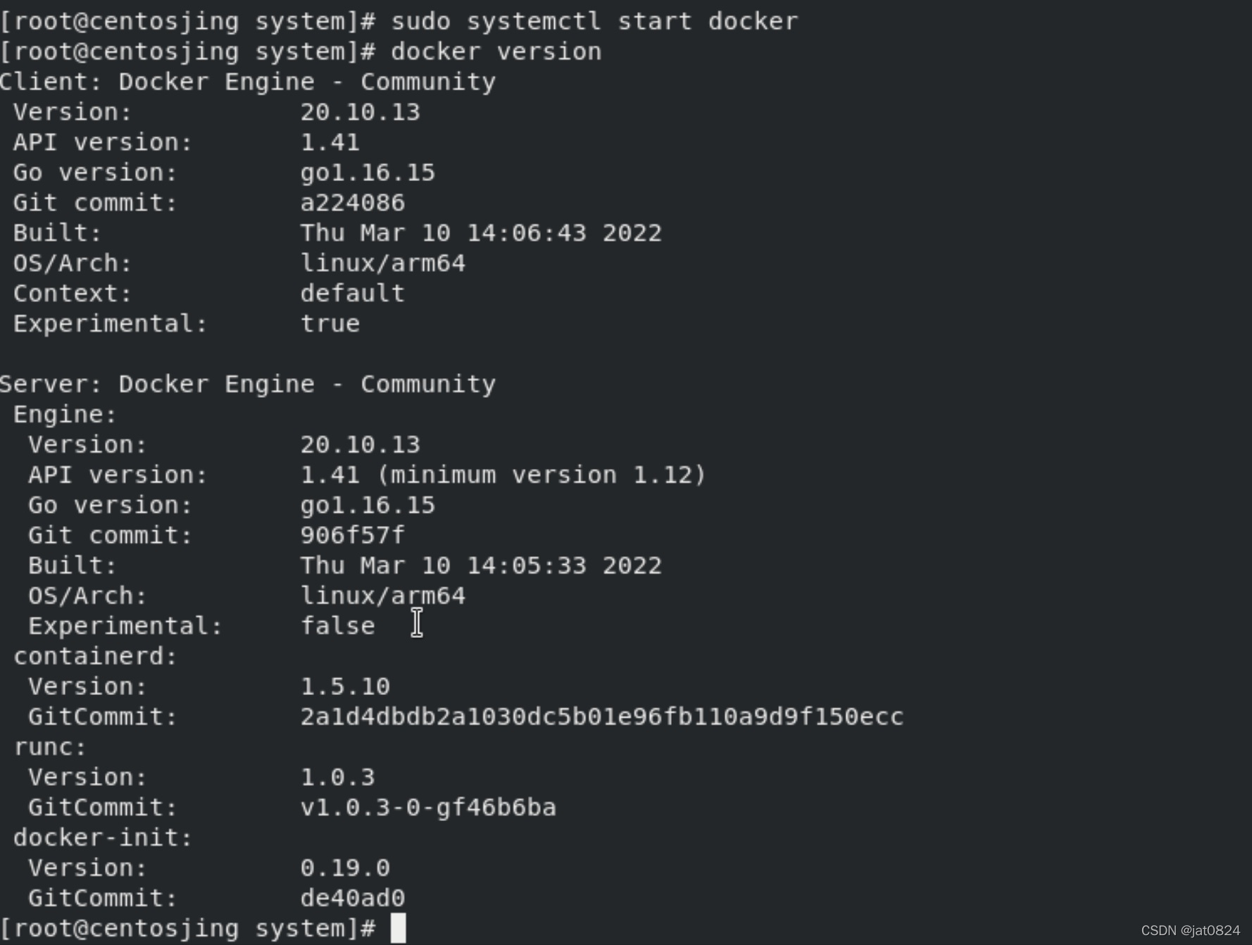 centos8-docker-run
