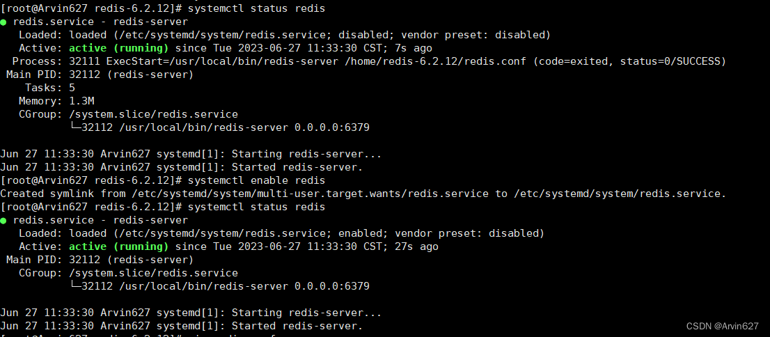 Centos7单机安装Redis