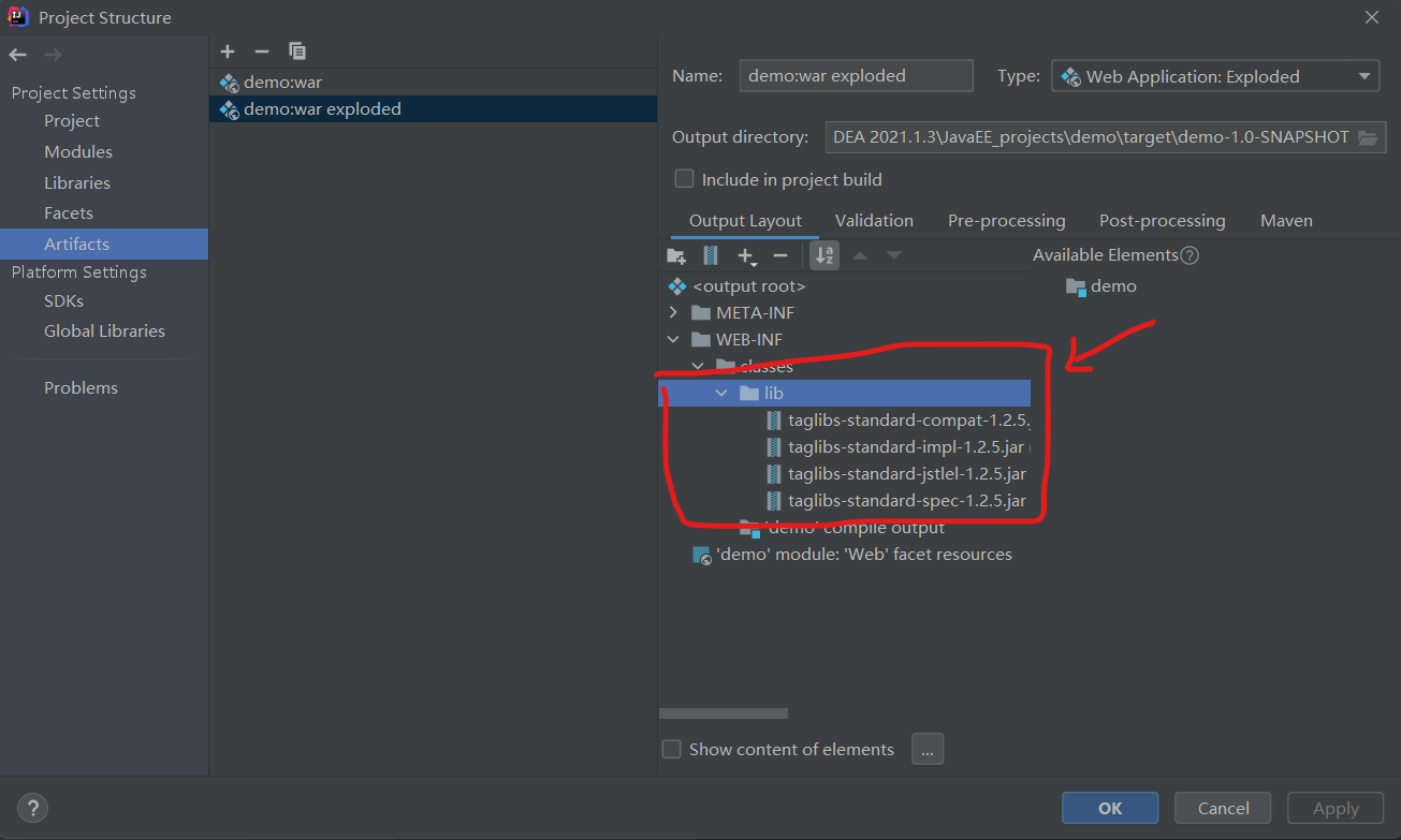 Cannot resolve taglib with uri