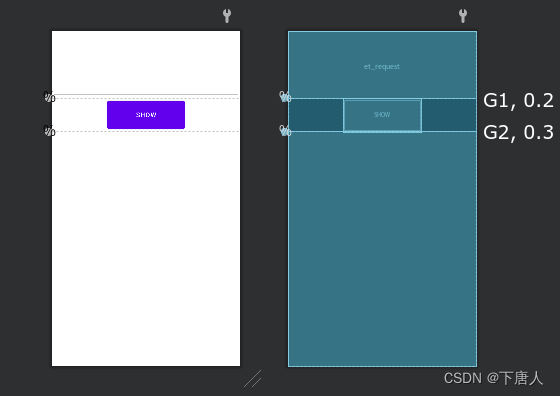 《Android Studio开发实战》学习（七）- Activities之间的消息通讯 - 页面布局