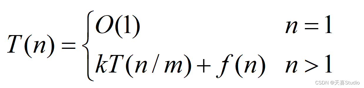 T(n) = kT(n/k) + M(n)