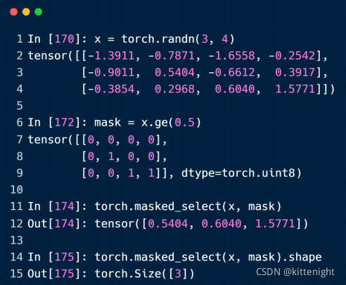 pyTorch基础:基本数据类型、创建Tensor、索引与切片、维度变换_torch.rand范围-CSDN博客