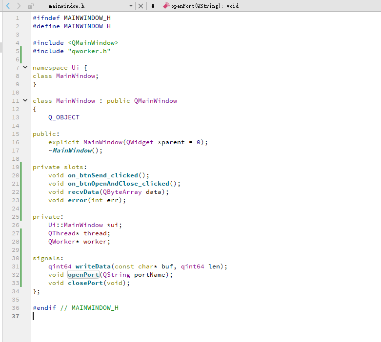 Qt QSerialPort、QTcpSocket等QIODevice设备的跨线程调用报错解决办法以及多线程的使用_qt 子线程 串口