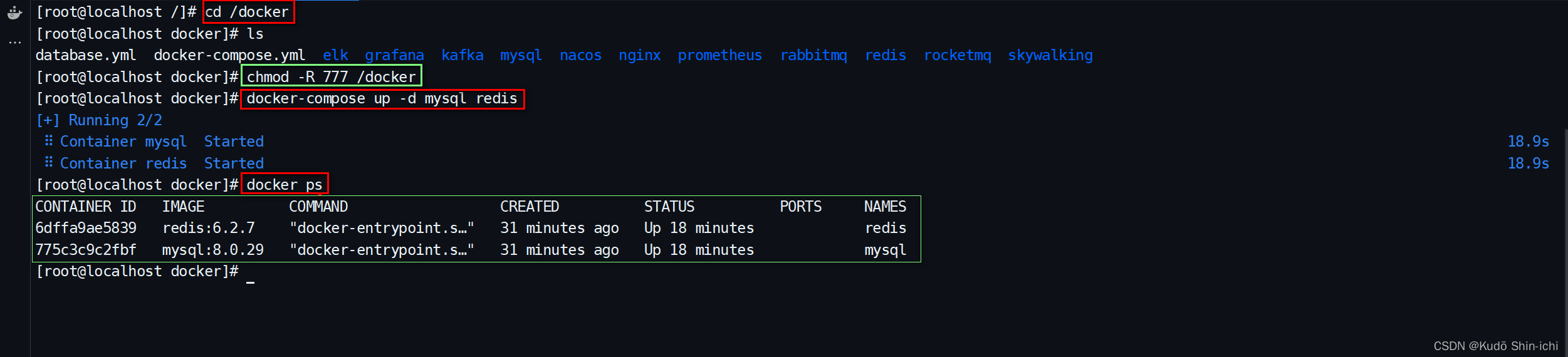 docker-compose启动redis：Can‘t open the append-only file: permission deined