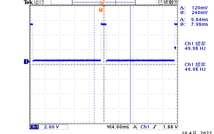 ▲ 图1.1.5 MX1919输出的波形