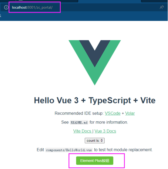 搭建并部署Vue3+TypeScript+Vite+ElementPlus项目_vue3 + Ts + Elementplus + Vite2 ...