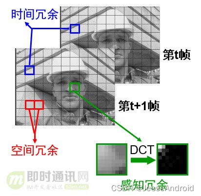 Schematic diagram of video redundancy