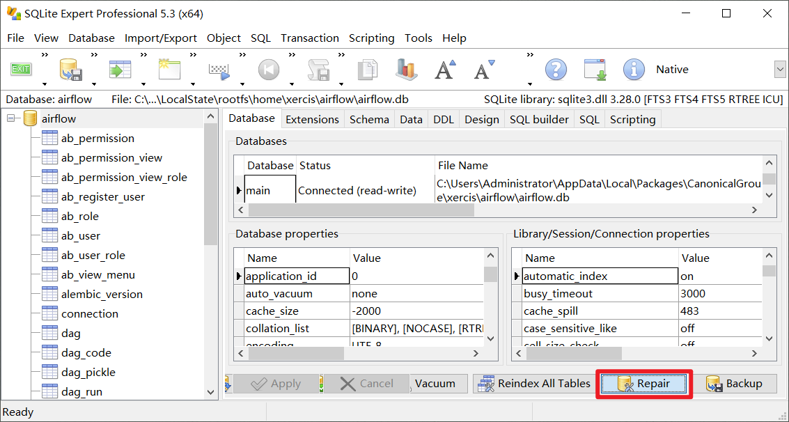 Sqlite3 exec failed database disk image is malformed db ошибка 1с