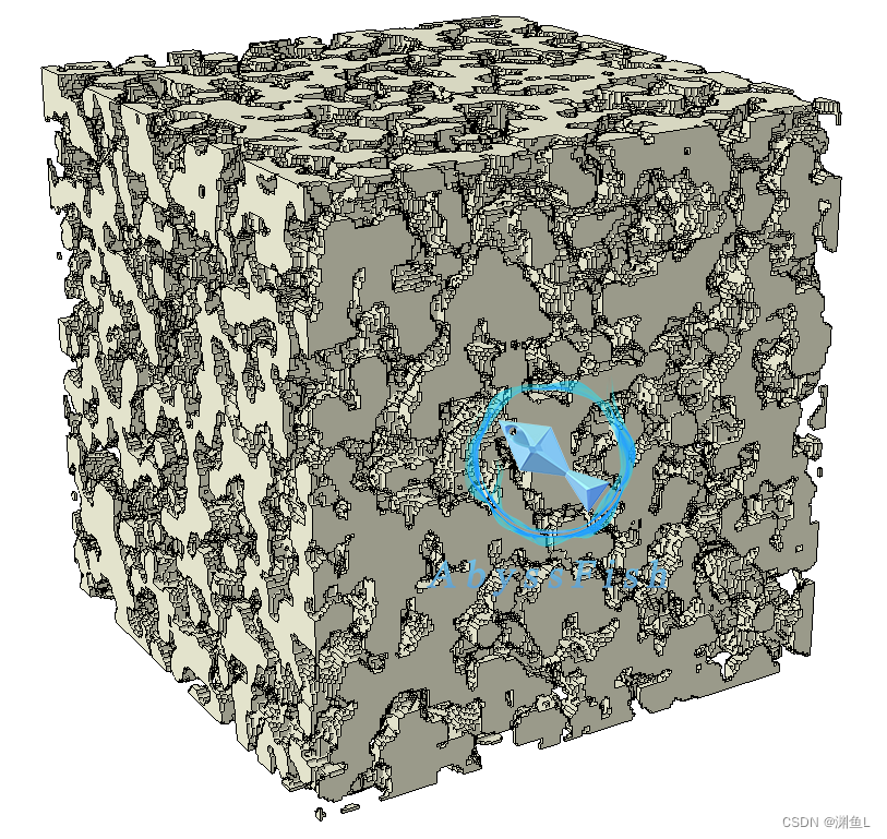 Abaqus多孔材料、多孔介质、双相材料、随机三维多孔结构建模插件：Random Porous Structure 3D