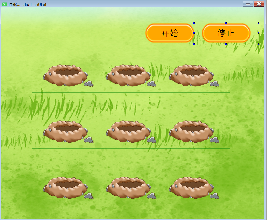pyqt5教你一招用timer计时器做个打地鼠的小游戏