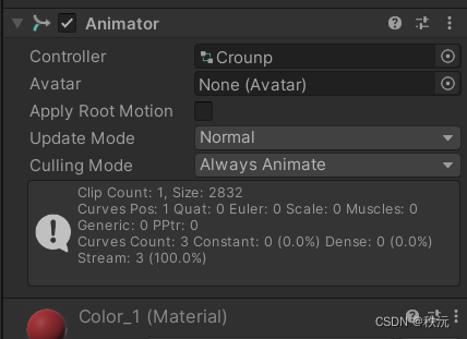 【Unity细节】Default clip could not be found in attached animations list.（动画机报错）