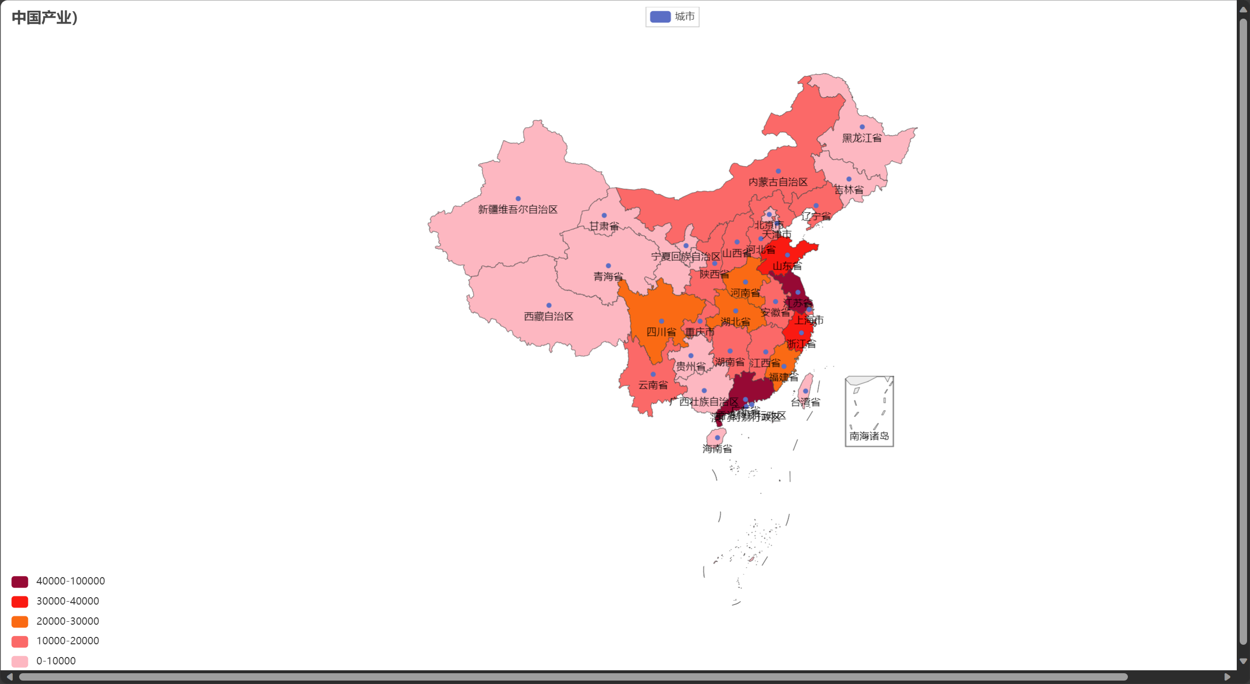 【Python]】地图热力图如何绘制？（含源代码）