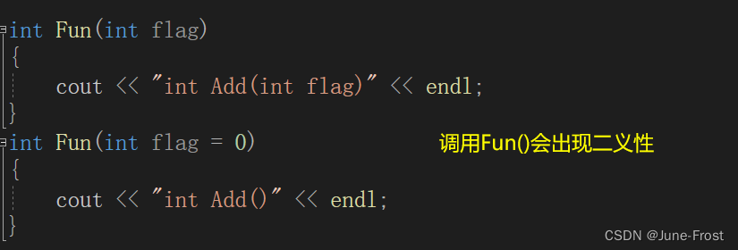 【C++百宝箱】语法总结：命名空间 | 输入输出 | 缺省参数 | 函数重载