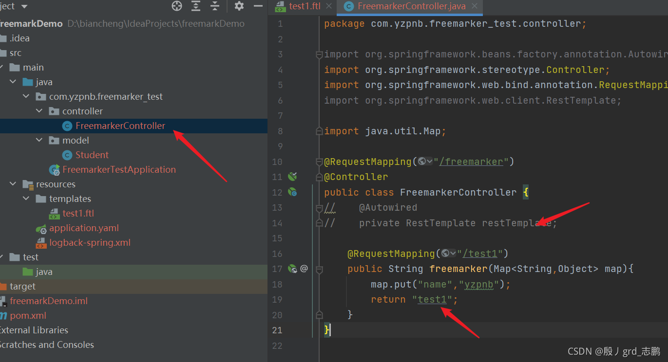freemarker模板文件快速入门笔记_freemaker文件-CSDN博客