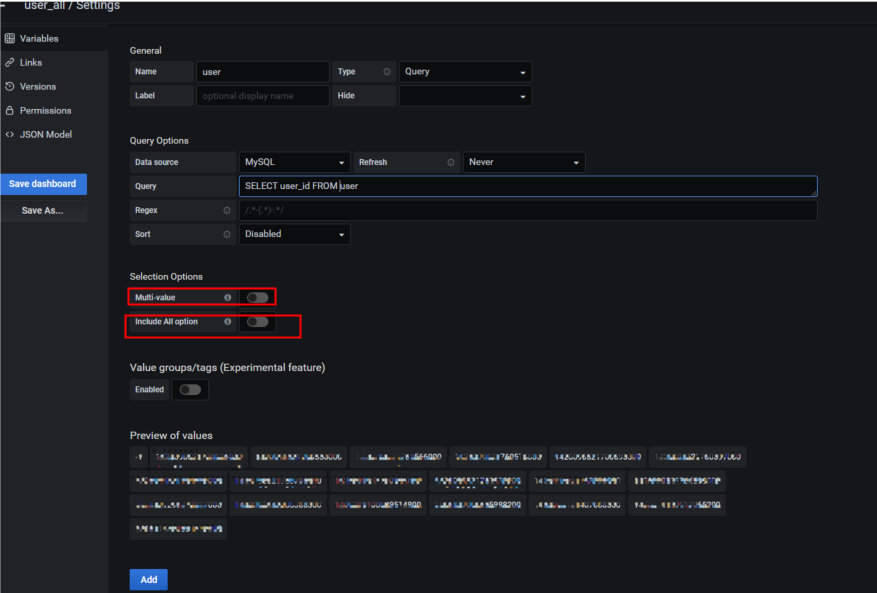 Grafana实现SQL查询参数查询_grafana sql-CSDN博客