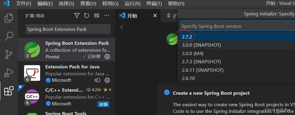 VS CODE之JAVA配置+springBoot_test runner for java-CSDN博客