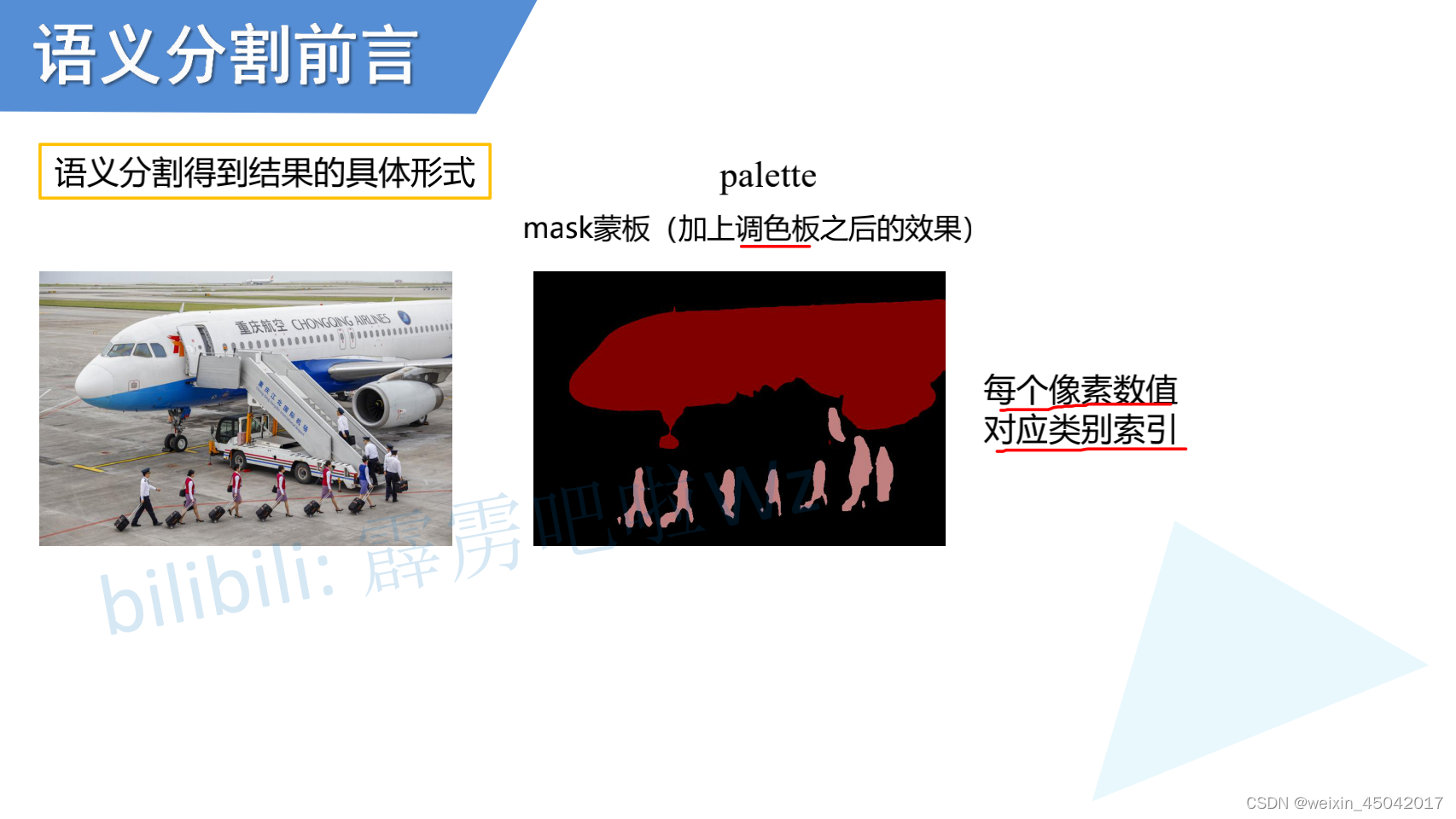 语义分割结果的具体形式