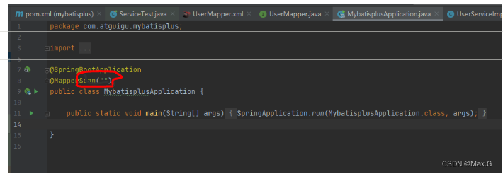 Org.apache.ibatis.binding.BindingException: Invalid Bound Statement ...