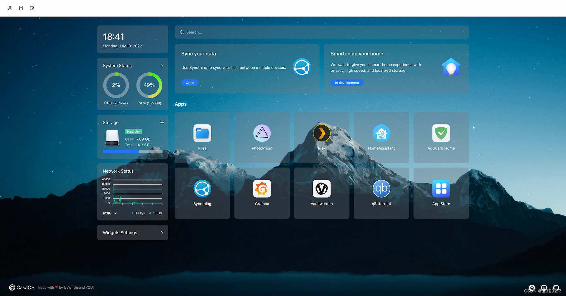 CasaOS - 您的个人云