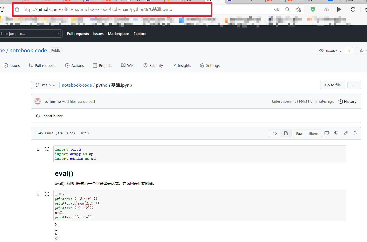 在线分享notebook笔记的两种方法_nbviewer-CSDN博客
