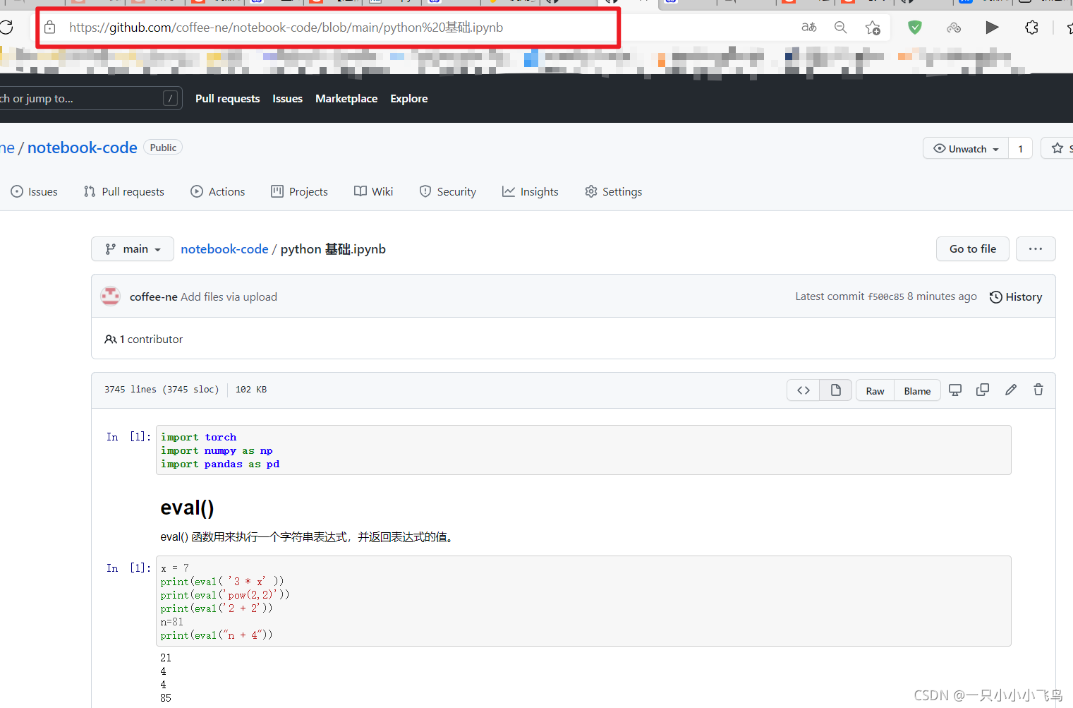 在线分享notebook笔记的两种方法_nbviewer-CSDN博客
