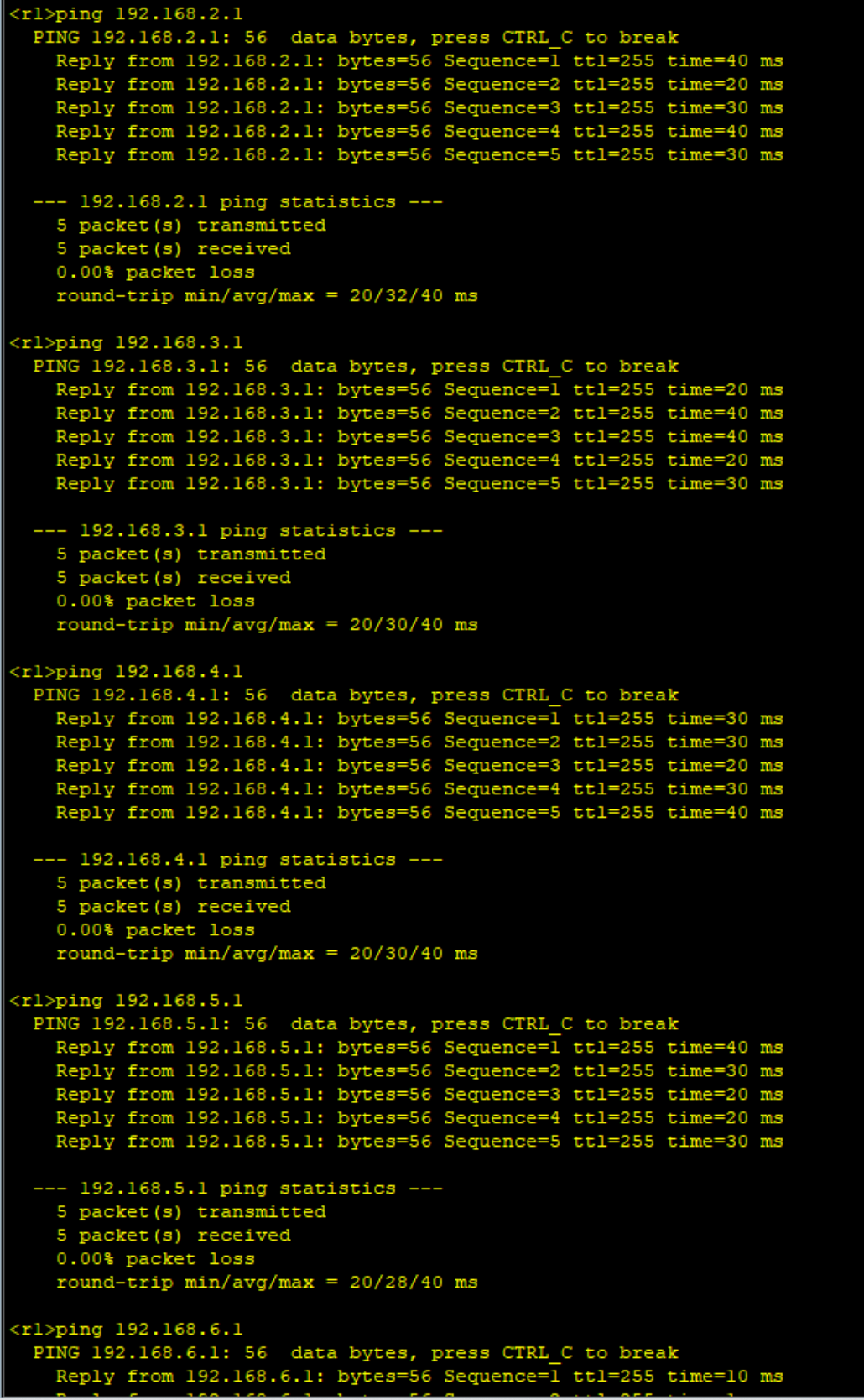 MGRE、OSPF 综合实验