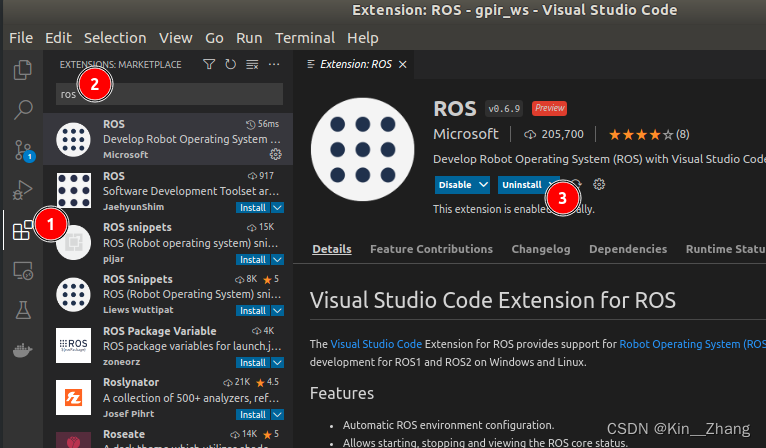 Ros Vscode Ros Debug Csdn