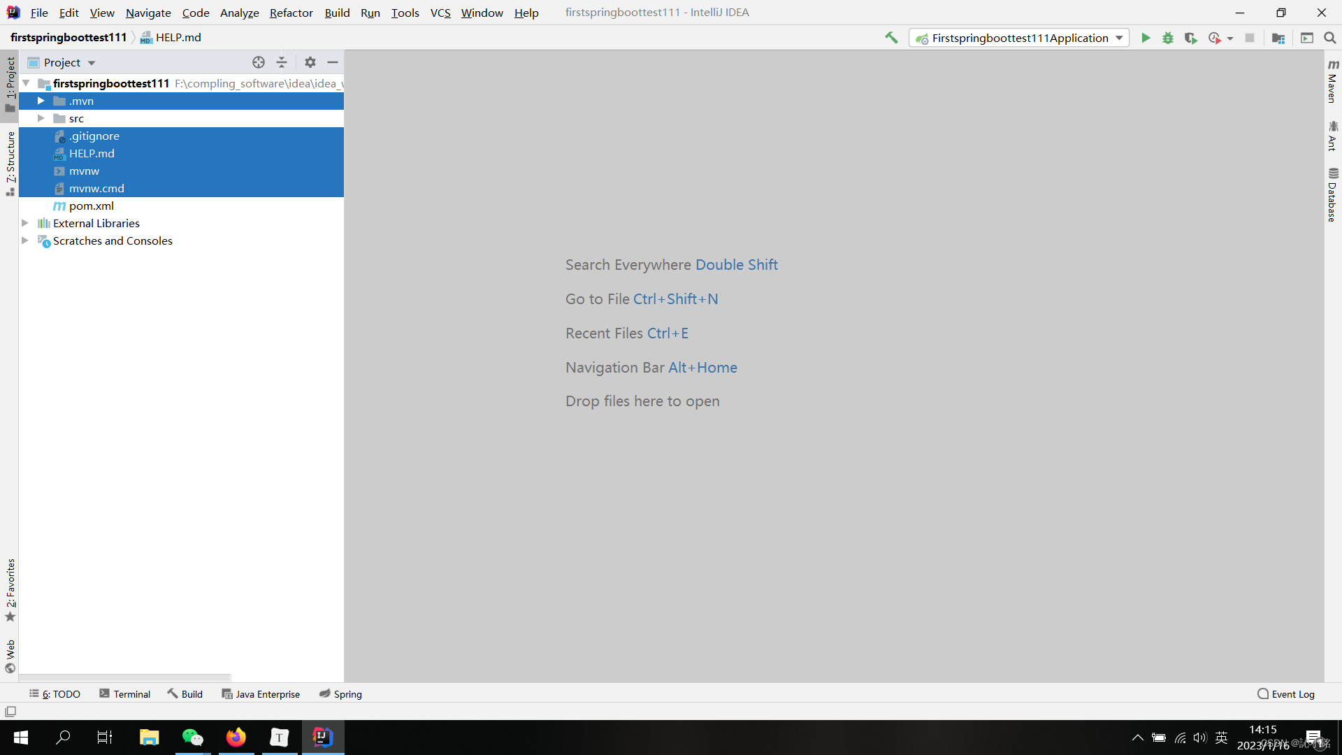 创建spring boot项目中出现：Unable to start the daemon process.以及正确创建spring boot
