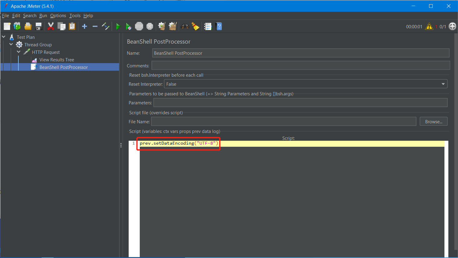 设置编码为utf-8