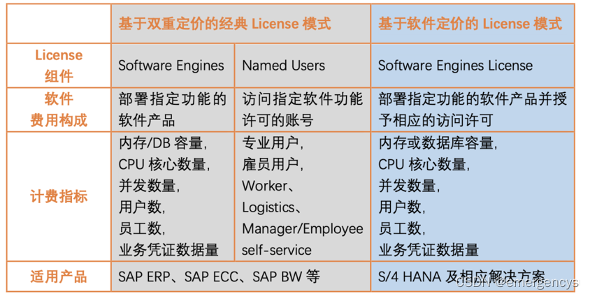 SAP永久授权许可模式