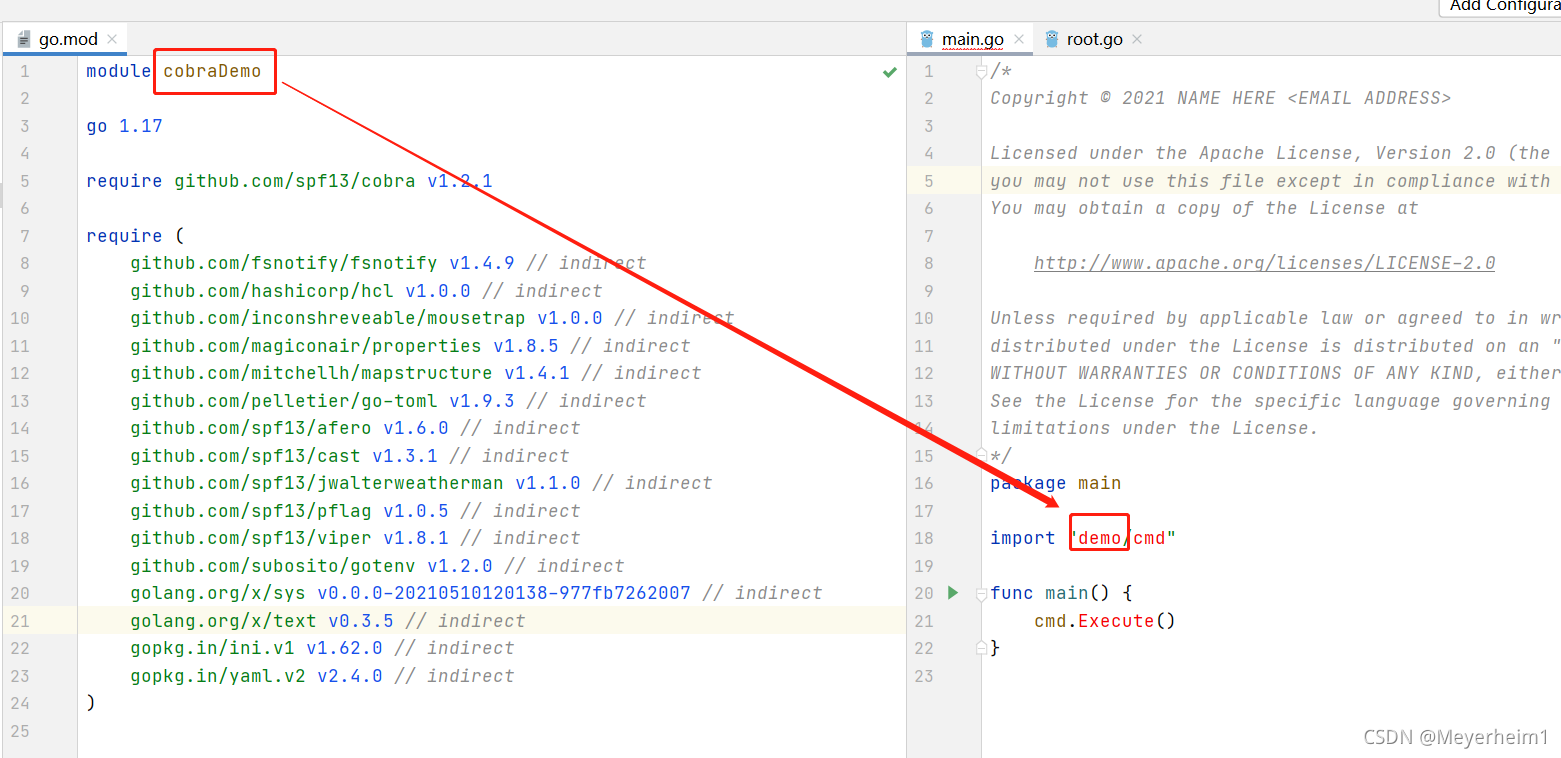 Golang Cobra简介安装使用(一)_cobra goland_Meyerheim1的博客CSDN博客